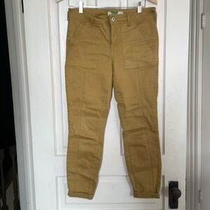 Anthropologie pants size 29 in mustard